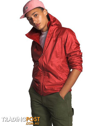 The North Face Pitaya 2 Womens Wind-Resistant Fleece Hoodie - Sunbaked Red - S -...