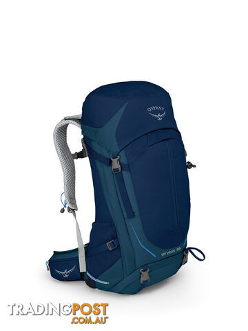 Osprey Stratos 36L Mens Hiking Daypack - M/L - Eclipse Blue -...
