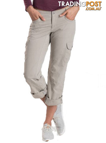 Kuhl Splash Womens Roll Up Pant 30L - Light Khak - US8/AU10 -...