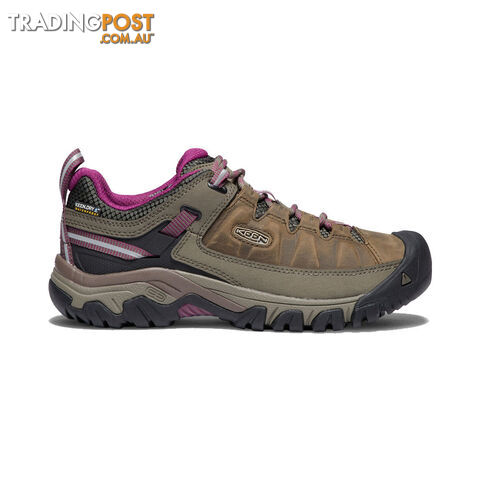Keen Targhee III Waterproof Womens Hiking Shoes - Weiss Boysenberry - 1018177