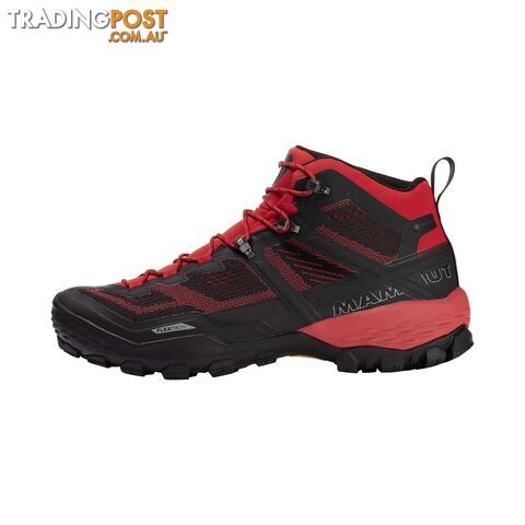 Mammut Ducan Mid GTX Mens Hiking Shoes - Dark Spicy/Black - 12US - 3030-03540-3618-1110