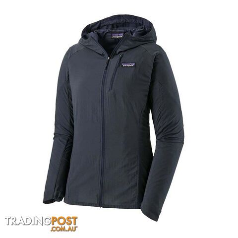 Patagonia Houdini Air Womens Windproof Jacket - Smolder Blue - L - 24040-SMDB-L