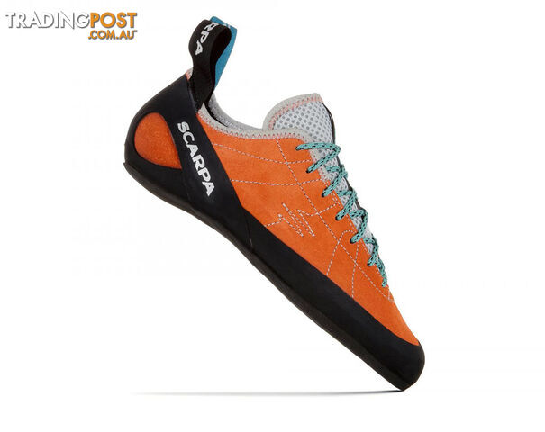 Scarpa Helix Womens Climbing Shoes - Mandarin Red - US6.5 / EU38 - SCA20044-38