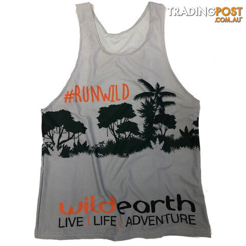 Wild Earth Mens Race Tech Singlet [gender: Men] [colour: black] [size: S] -...