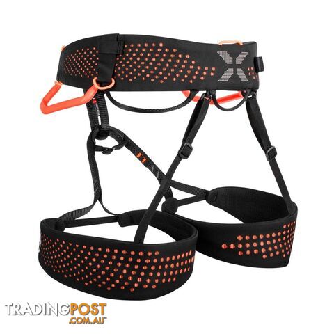 Mammut Nordwand Unisex Climbing Harness - Black/Vibrant Orange - S -...
