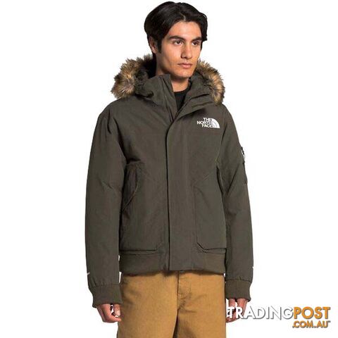 The North Face Gotham III Mens Waterproof Insulated Jacket - New Taupe Green - S - NF0A4QZS21L-R0S