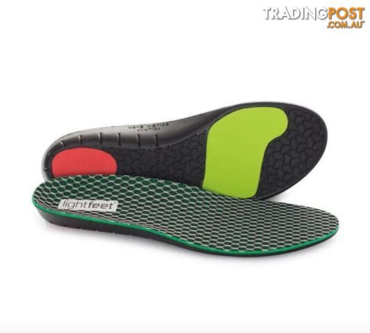 Lightfeet REBOUND Unisex Neutral Arch Insole - Green - XLG - RI239-XLG