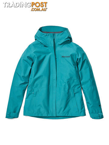 Marmot Minimalist Womens Waterproof Jacket - Deep Jungle - S - 361204973S