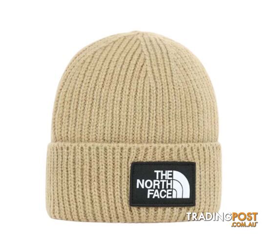The North Face TNF Logo Box Cuffed Beanie - NF0A3FJX-R