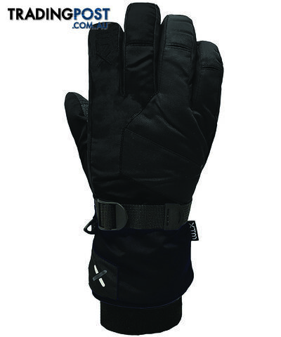 XTM Les Triomphe Mens Snow Glove - Black - M - BM009-BLK-M