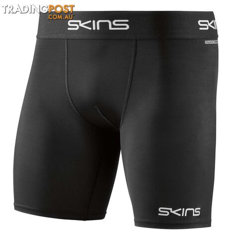 SKINS DNAmic Force Mens 1/2 Compression Tights - 25cm - Black - XS - SWDF00011179001XS