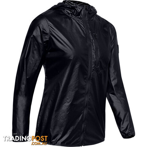 Under Armour OD Impasse Wind Womens Running Jacket - Black - SM -...