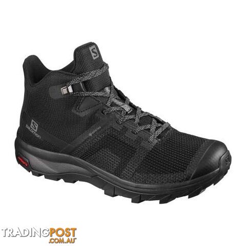 Salomon Outline Prism Mid GTX Womens Hiking Shoes - Black/Qush - 85UK -...