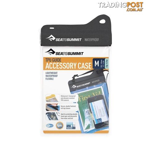 Sea To Summit TPU Guide Waterproof Accessory Case - Black - M - AACTPUMBK