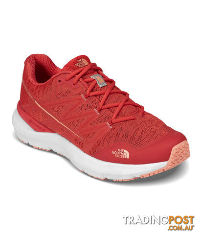 The North Face Womens Ultra Cardiac II Trail Running Shoes - Juicyrd/Dsrflor -...