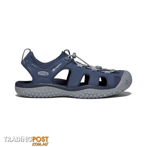 Keen Solr Mens Hiking Sandals - Navy Steel Grey - US 10H - 1022431-10H