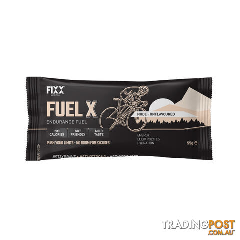 Fixx Nutrition Fuel X Endurance Fuel - 55g Sachet - Nude - FXFXBXND55