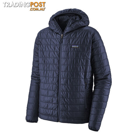 Patagonia Nano Puff Mens Insulated Hoody - Classic Navy - XL - 84222-CNY-XL