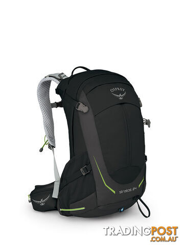 Osprey Stratos 24L Mens Hiking Daypack - Black - OSP0611-Black