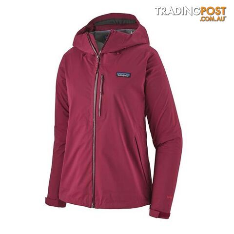 Patagonia Rainshadow Womens Waterproof Jacket - Roamer Red - XXS -...
