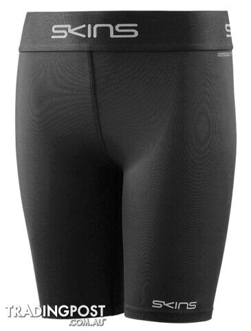 SKINS DNAmic Force Youth 1/2 Compression Tights - Black - L - SWDF80000029001L