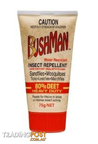 Bushman Ultra Gel 80% Deet Insect Repellent - 75 gm - BUS-GEL-U-75
