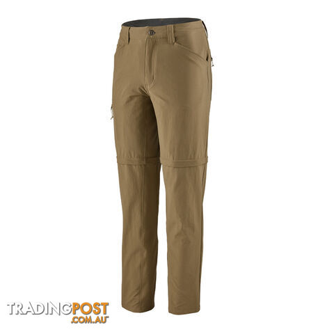 Patagonia Quandary Convertible Mens Hiking Pant - Ash Tan - 32 - 55255-ASHT-32