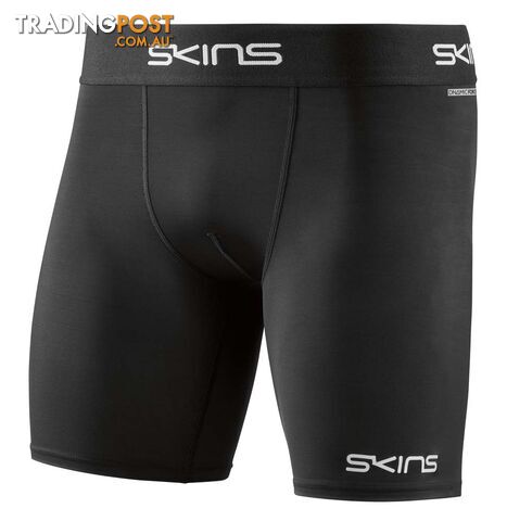 SKINS DNAmic Force Mens 1/2 Compression Tights - 25cm - Black - S -...