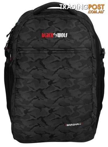 Black Wolf Marshall Rolling Case - W0134