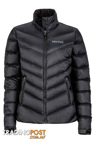 Marmot Insulated Womens Pinecrest Puffer Jacket - Black - 78410-001