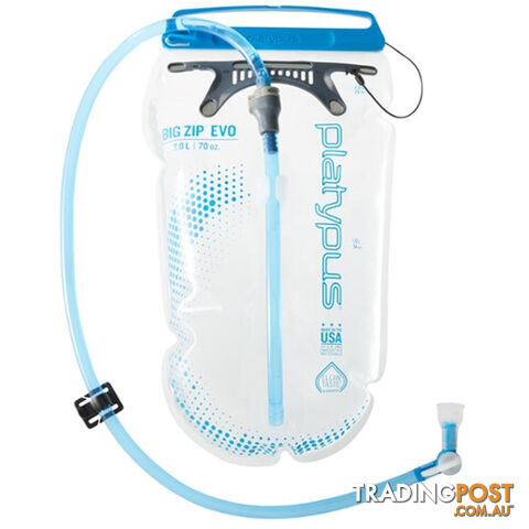 Platypus Big Zip EVO 2.0L Hydration Reservoir - Blue - M131-10858