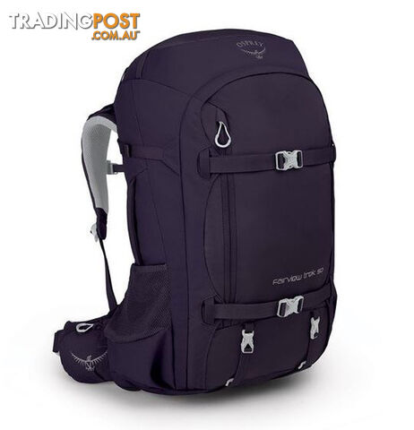 Osprey Fairview Trek 50L Womens Travel Backpack - Amulet Purple -...