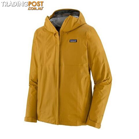 Patagonia Torrentshell 3L Mens Waterproof Jacket - Buckwheat Gold - XXL -...
