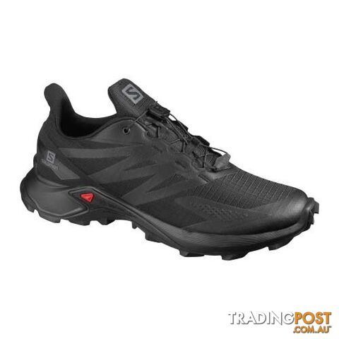 Salomon Supercross Blast Mens Trail Running Shoes - Black/Black - 9US -...