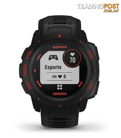 Garmin Instinct Esports Edition GPS Watch - Black Lava - 10-02064-73 - photo 2 of 2