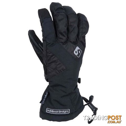 Outdoor Designs Summit Glove - Black [Glove Size: Small] - 263753