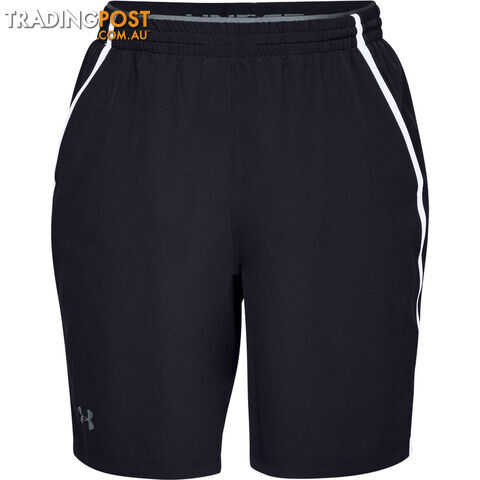 Under Armour Qualifier WG Perf Mens Shorts - Black/White - SM - 1327676-001-SM