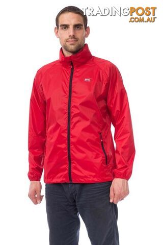 Mac In A Sac Origin Unisex Waterproof Packable Rain Jacket - Lava Red [Jacket...