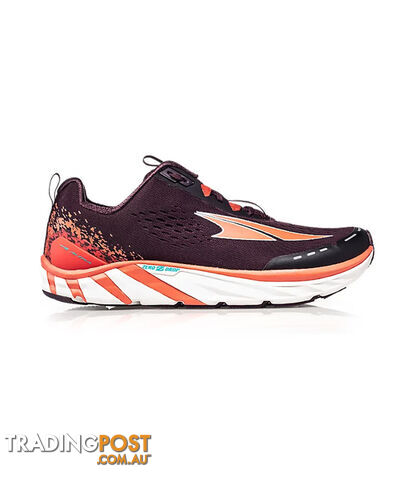 Altra Torin 4 Womens Shoes - Plum/Coral - 070US - ALW1937F003-70