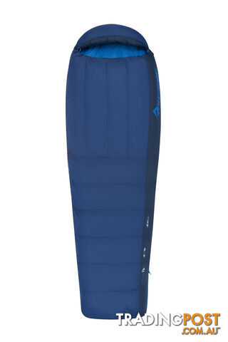 Sea to Summit Trek 2 TkII Down Sleeping Bag - Long - Blue - ATK2-L