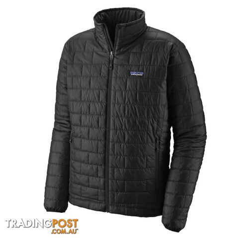 Patagonia Nano Puff Mens Insulated Jacket - Black - S - 84212-BLK-S
