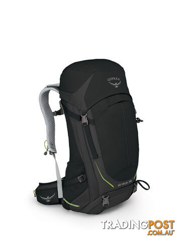 Osprey Stratos 36L Hiking Daypack - Black [Size: S/M] - OSP0608-Black-S-M