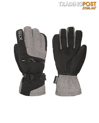 XTM Samurai Mens Snow Glove - Grey Denim - L - CM001-GDM-L