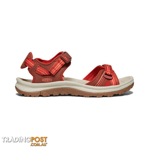 Keen Terradora II Open Toe Womens Hiking Sandals - Dark Red Coral - US 6H - 1022447-6H - photo 1 of 2