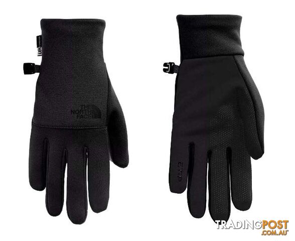 The North Face Etip Recycled Mens Fleece Gloves - TNF Black - Xs -...