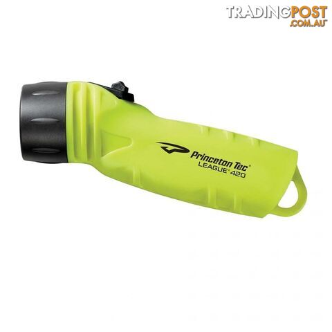 Princeton Tec League 420 Lumen Diving Flashlight - Neon Yellow - LG350-NY
