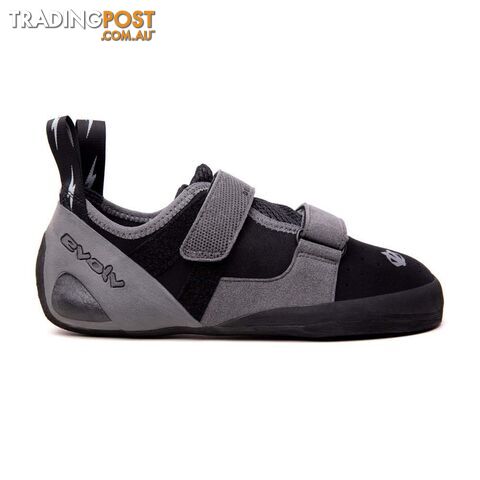 Evolv Defy Unisex Climbing Shoes - Black/Grey - EVL0395