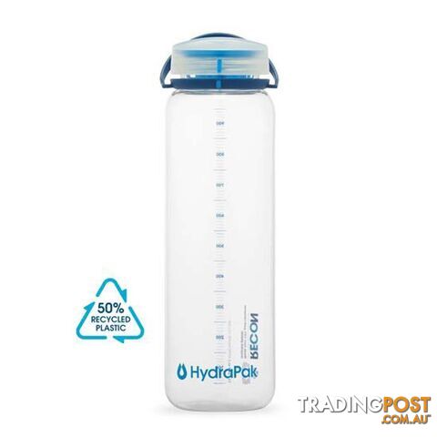 Hydrapak Recon Water Bottle - 1L - Blue - HYD-BR02HP