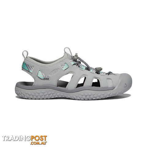 Keen Solr Womens Hiking Sandals - Light Gray Ocean Wave - US 7H - 1022452-7H - photo 1 of 2
