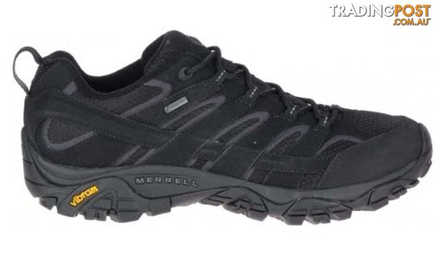 Merrell Moab 2 Goretex Mens Waterproof Hiking Shoes - Blackout - 13US -...